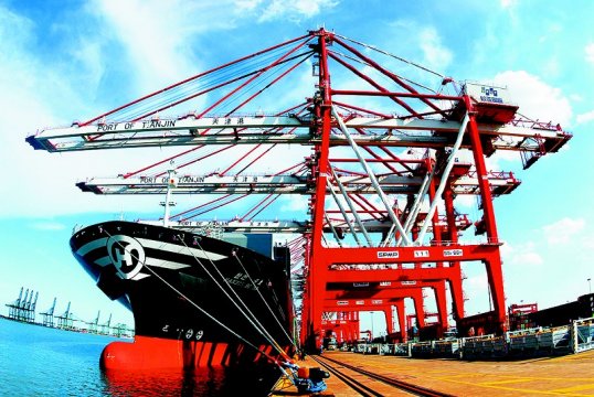 天津港前11个月集装箱吞吐量突破1700万标准箱